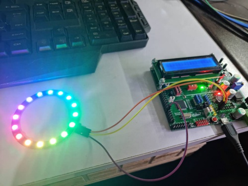 سورس پروژه راه اندازی NeoPixle با Bascom 